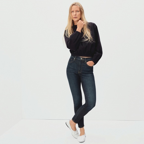 Everlane Denim - Everlane The Authentic Stretch High-Rise Skinny Ankle - size 27